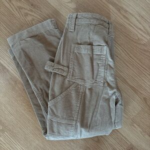 Celebrity Pink Men's Beige Corduroy Pants